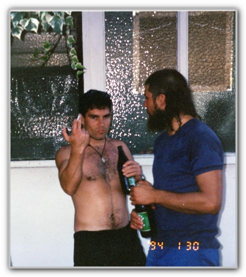 CJ & Risto at  DJ House 7th Ave Jan 1994